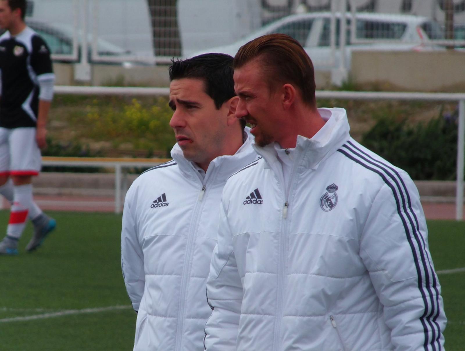 Simple Football staff on the field
