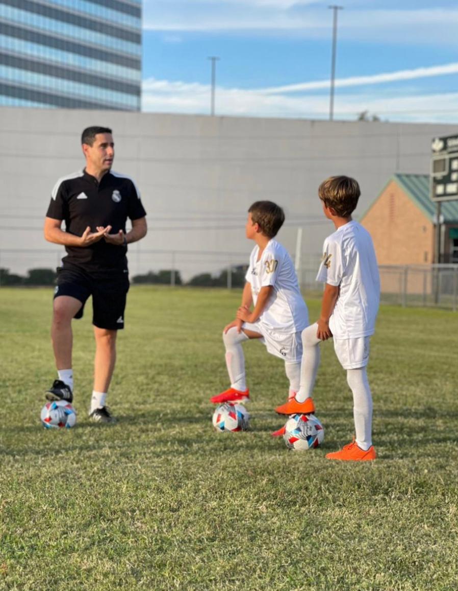 Simple Football player development session