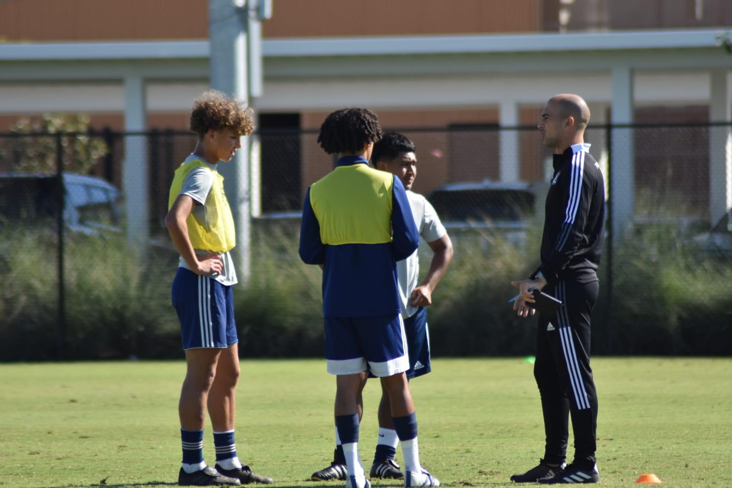 Simple Football field coaching